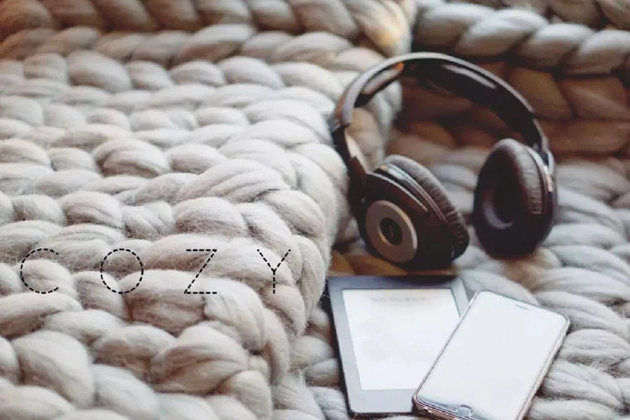Cozy Chunky Merino Wool Blanket - Thick, Warm, and Stylish Throw for Sofa or Bed