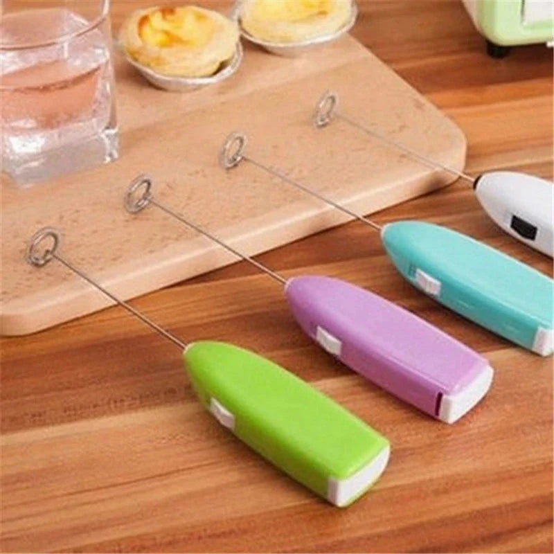 Compact Milk Frother, Egg Whisk & Mini Blender