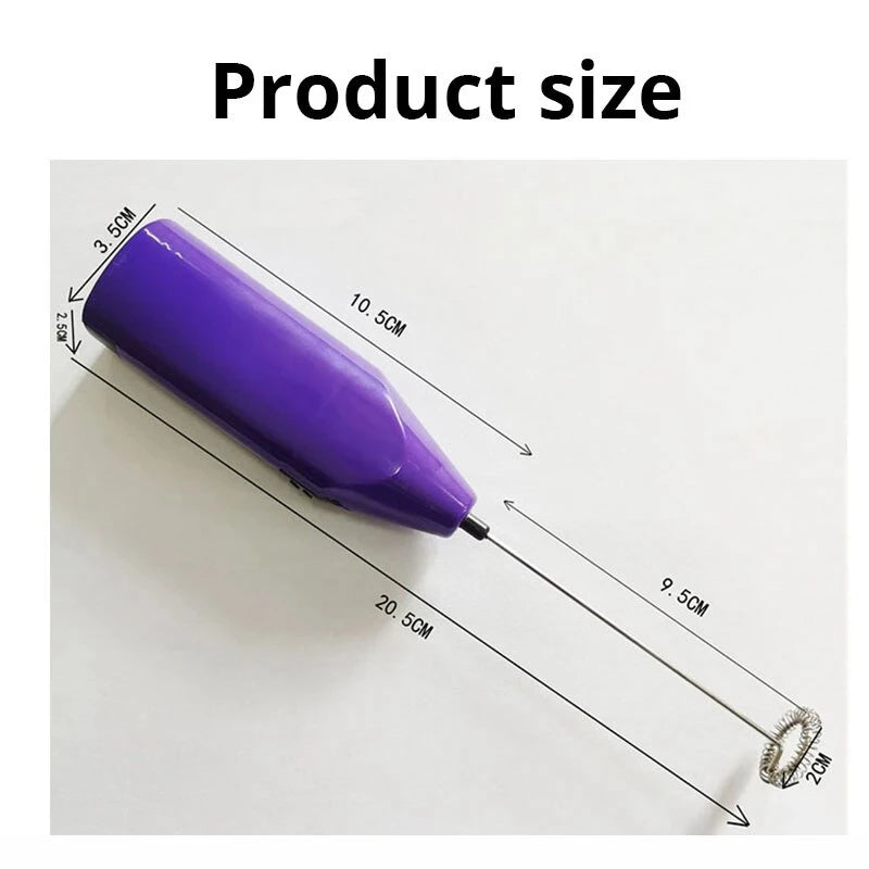 Compact Milk Frother, Egg Whisk & Mini Blender
