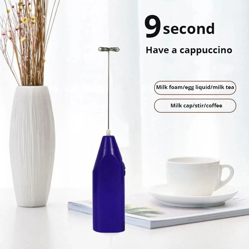 Compact Milk Frother, Egg Whisk & Mini Blender