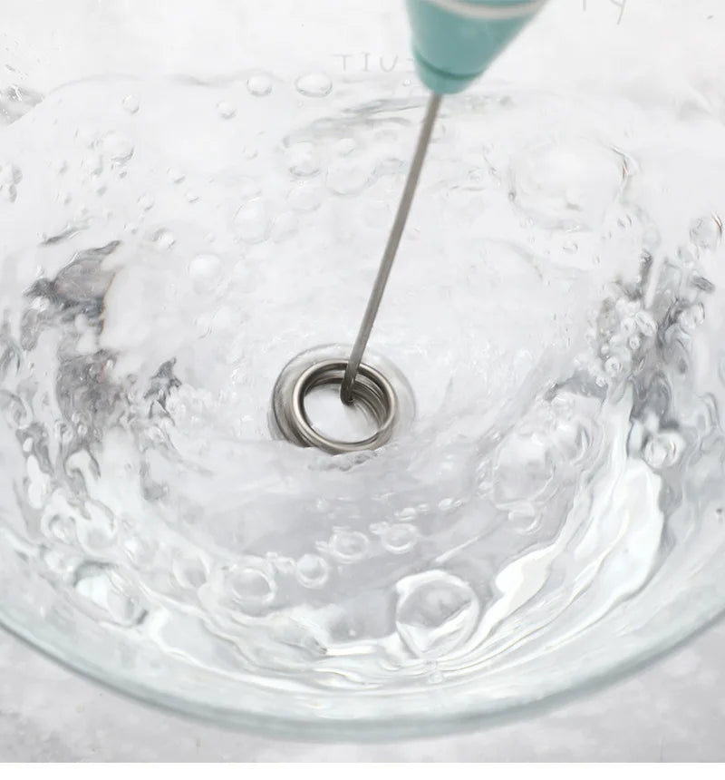 USB Rechargeable Handheld Milk Frother - High-Speed Coffee & Cappuccino Whisk Mixer