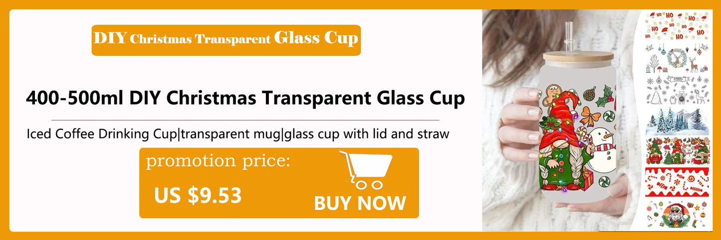 Eco-Friendly 1000ML Glass Water Bottle with Straw