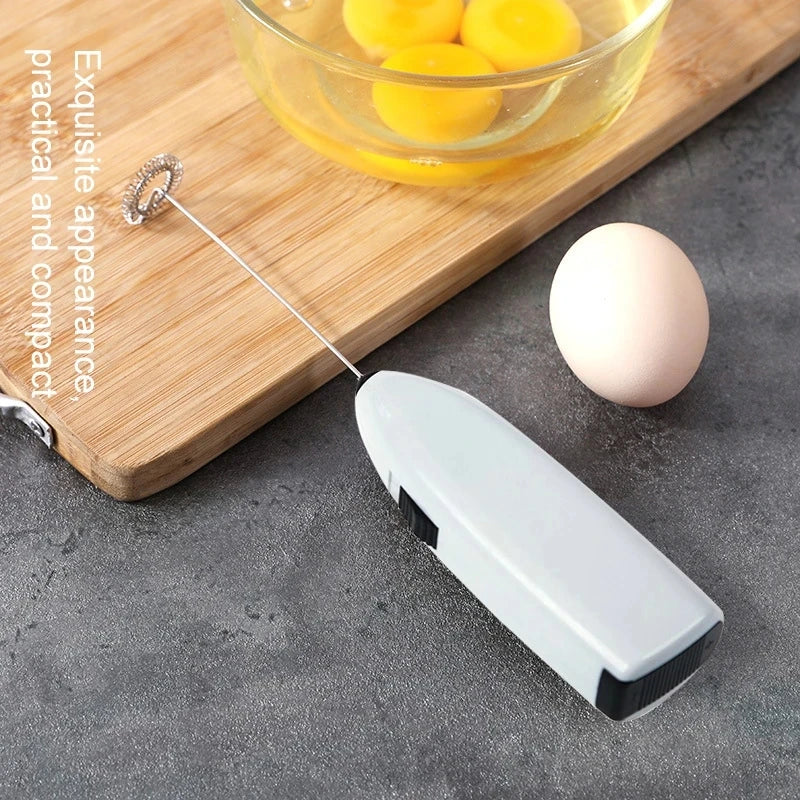 Compact Milk Frother, Egg Whisk & Mini Blender