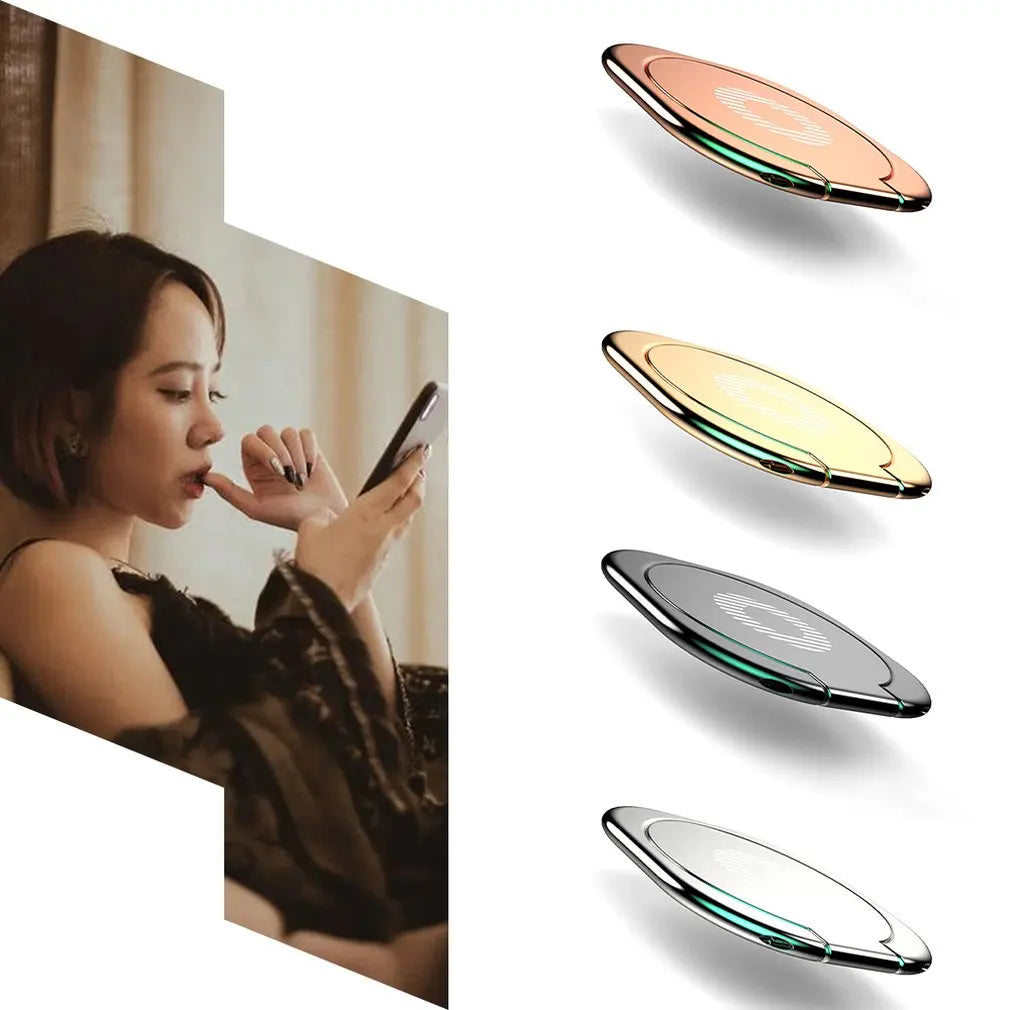 Ultra-Slim Luxury Metal Magnetic Phone Holder & Stand - Universal Fit