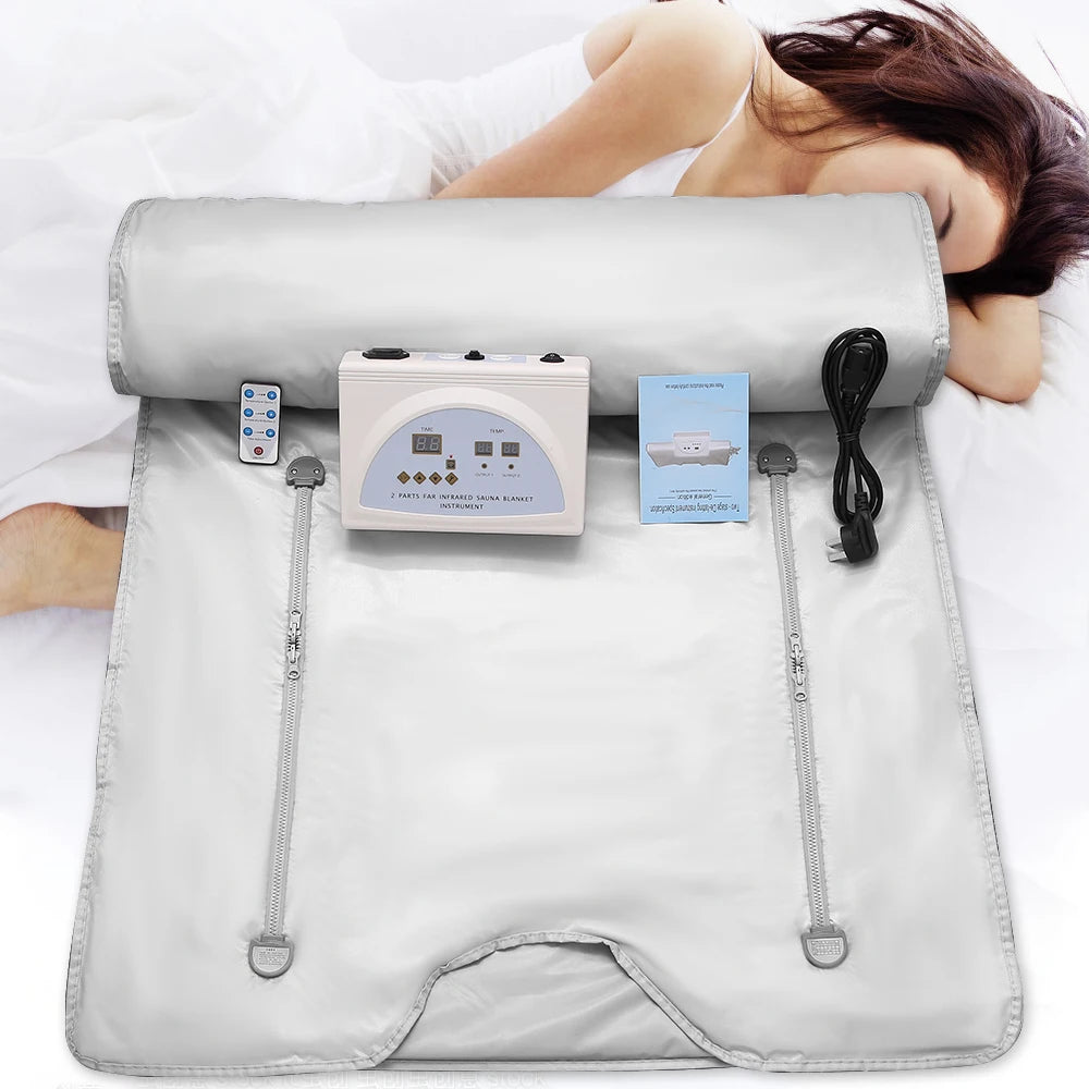 Waterproof Electric Sauna Blanket - Home Spa Heating Therapy