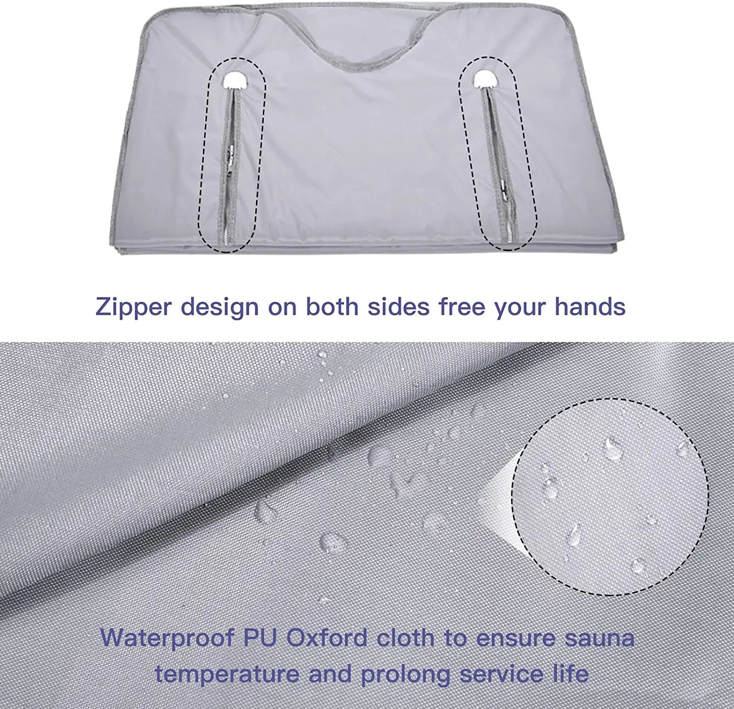 Waterproof Electric Sauna Blanket - Home Spa Heating Therapy