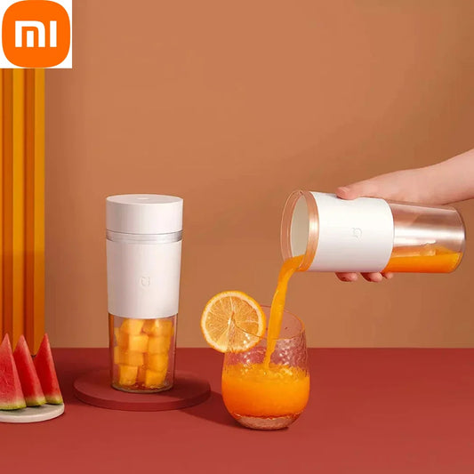 Xiaomi Mijia Mini Portable Blender & Juicer - Electric Fruit & Orange Juice Maker for Home