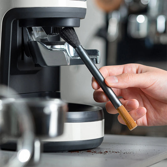 Barista's Best: Coffee Grinder & Brewing Brush Set