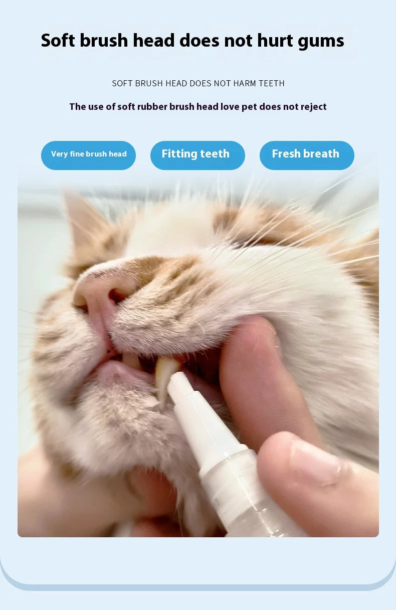 Easy Cat Toothbrush Set - Fresh Breath & Clean Teeth