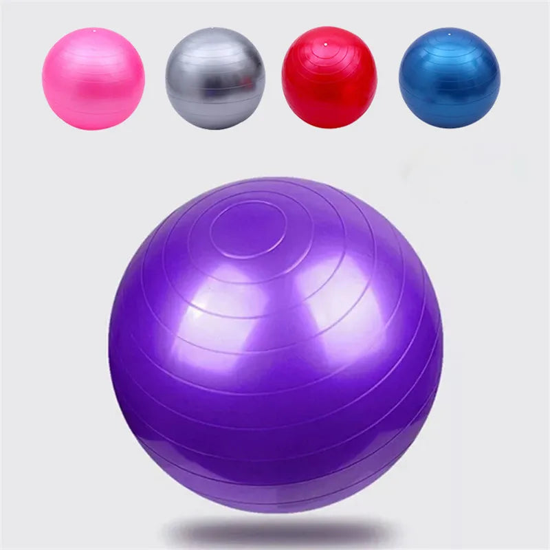 45cm Anti-Burst PVC Yoga Ball - Home Gym & Pilates Fitness Equipment