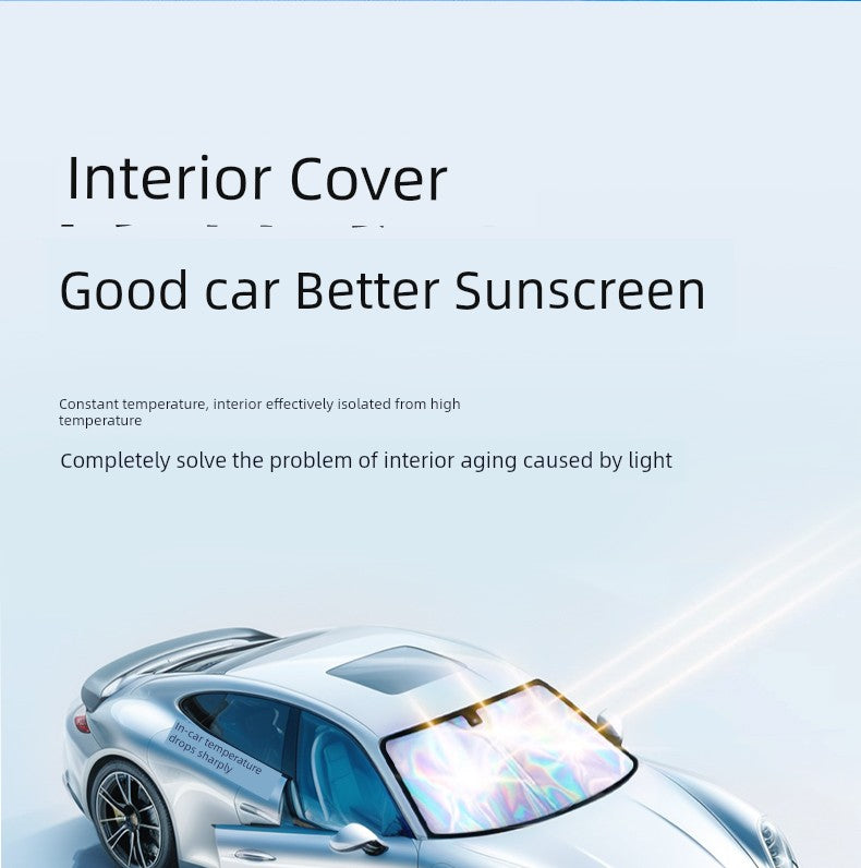 Sunscreen Thermal Insulation Windshield Tinted Shade Car