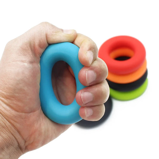 Ultimate Grip Strengthener: Hand Trainer & Stress Relief Ring for Home Fitness