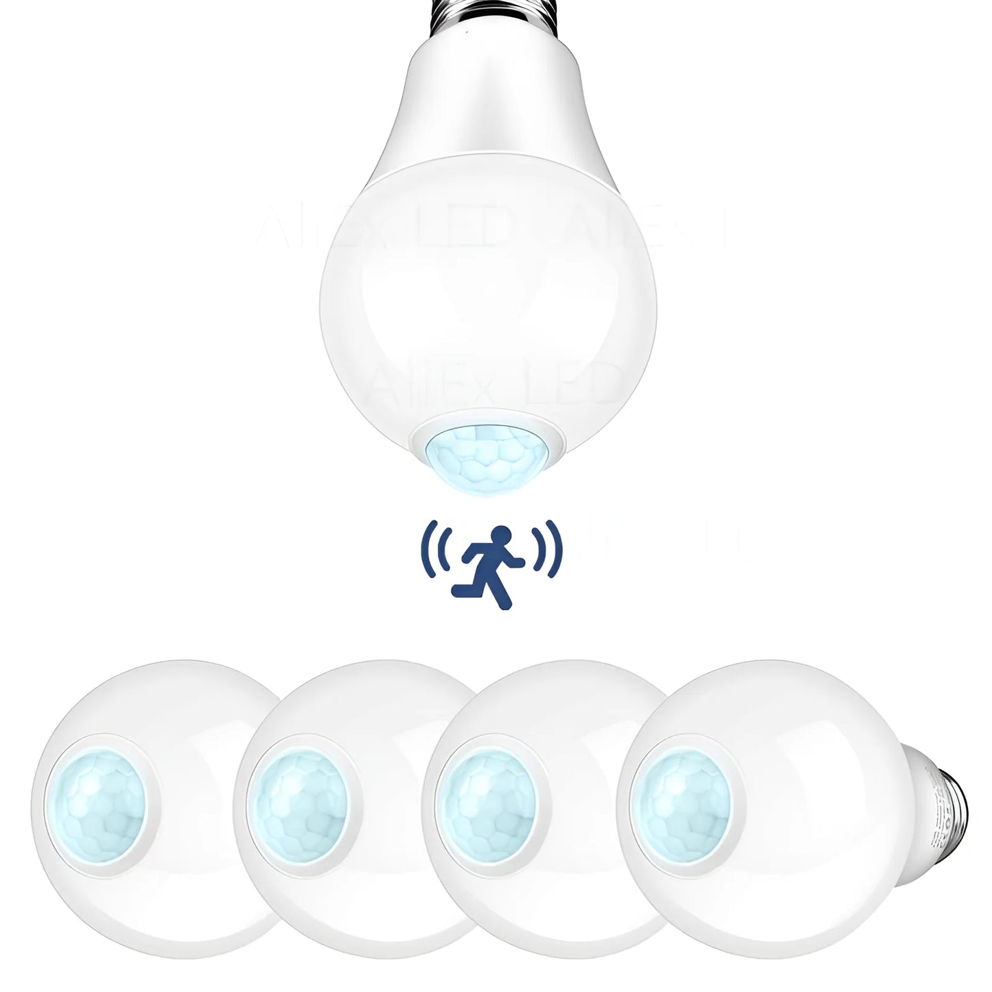 Smart LED Motion Sensor Light Bulb