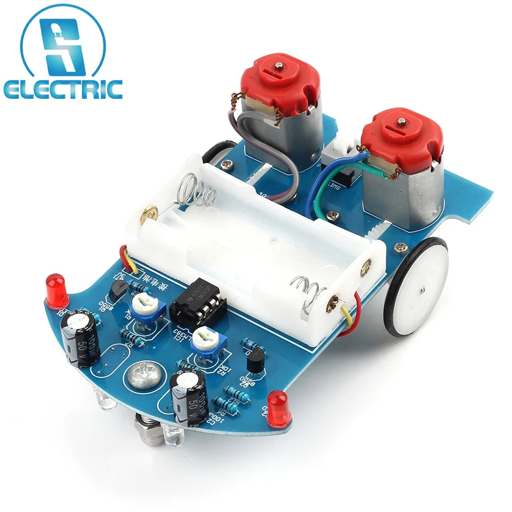 DIY Smart Car Electronics Kit - Line Following Robot for STEM Students