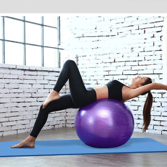 45cm Anti-Burst PVC Yoga Ball - Home Gym & Pilates Fitness Equipment