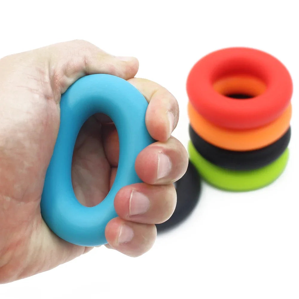 Ultimate Grip Strengthener: Hand Trainer & Stress Relief Ring for Home Fitness