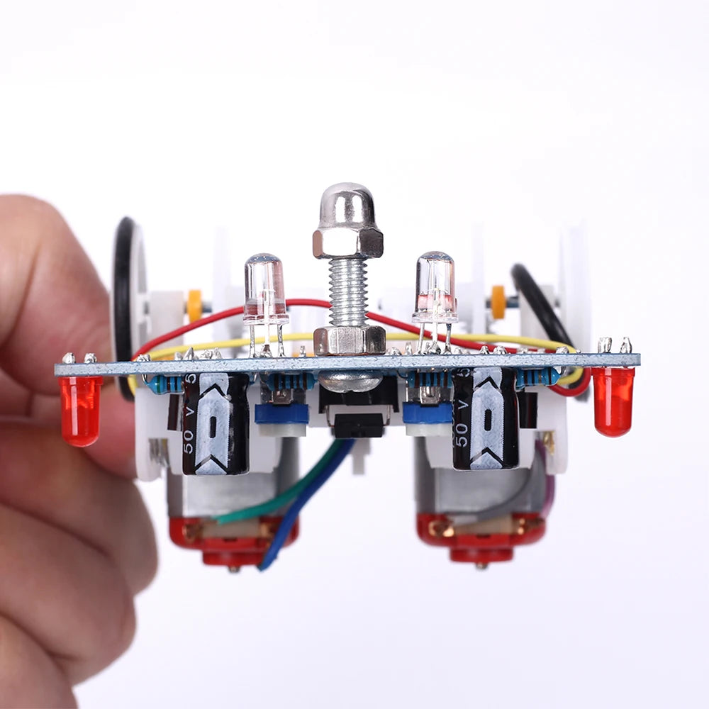 DIY Smart Car Electronics Kit - Line Following Robot for STEM Students