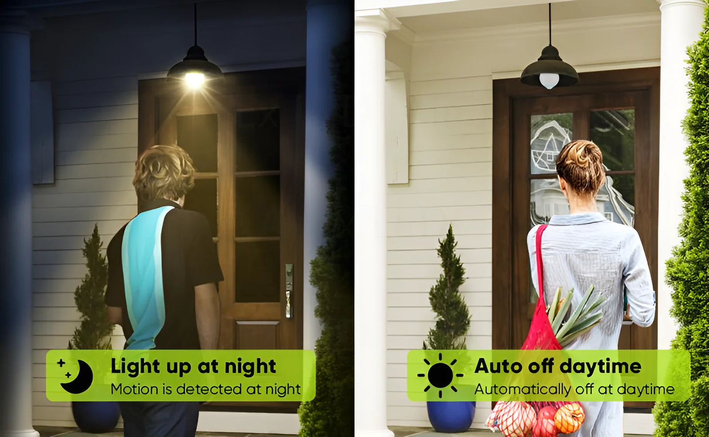 Smart LED Motion Sensor Light Bulb