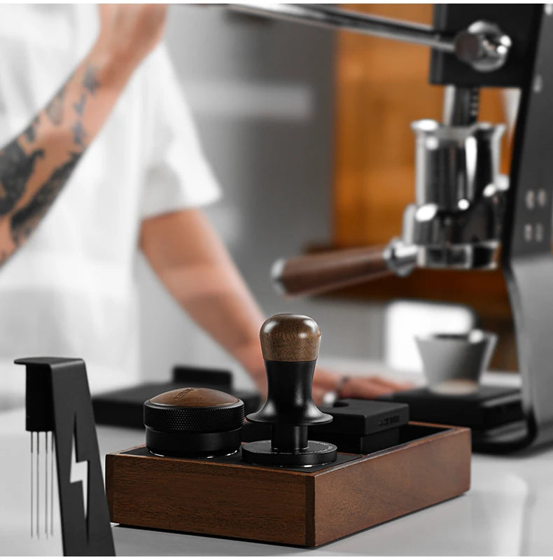 30lb Calibrated Coffee Tamper - Precision Espresso Tool (51mm, 53mm, 58mm)