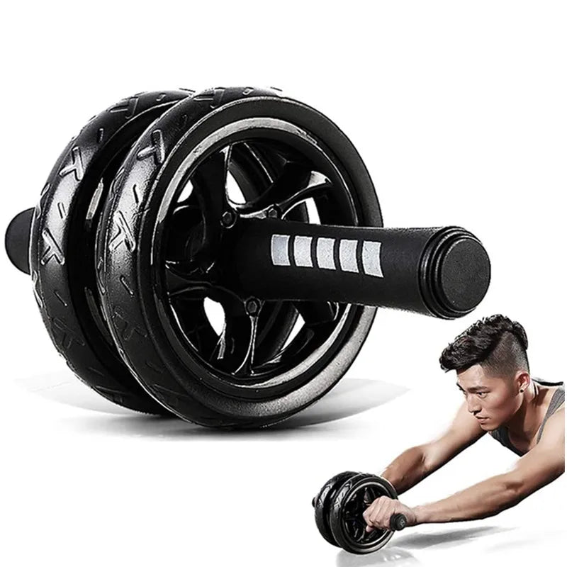 Silent AB Roller Wheel - Ultimate Home Gym Ab Cruncher for Strength Workouts