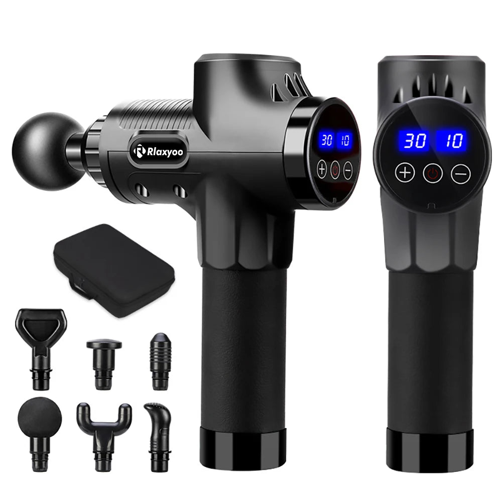 High-Frequency Muscle Massage Gun - Portable Electric Massager for Fitness Therapy