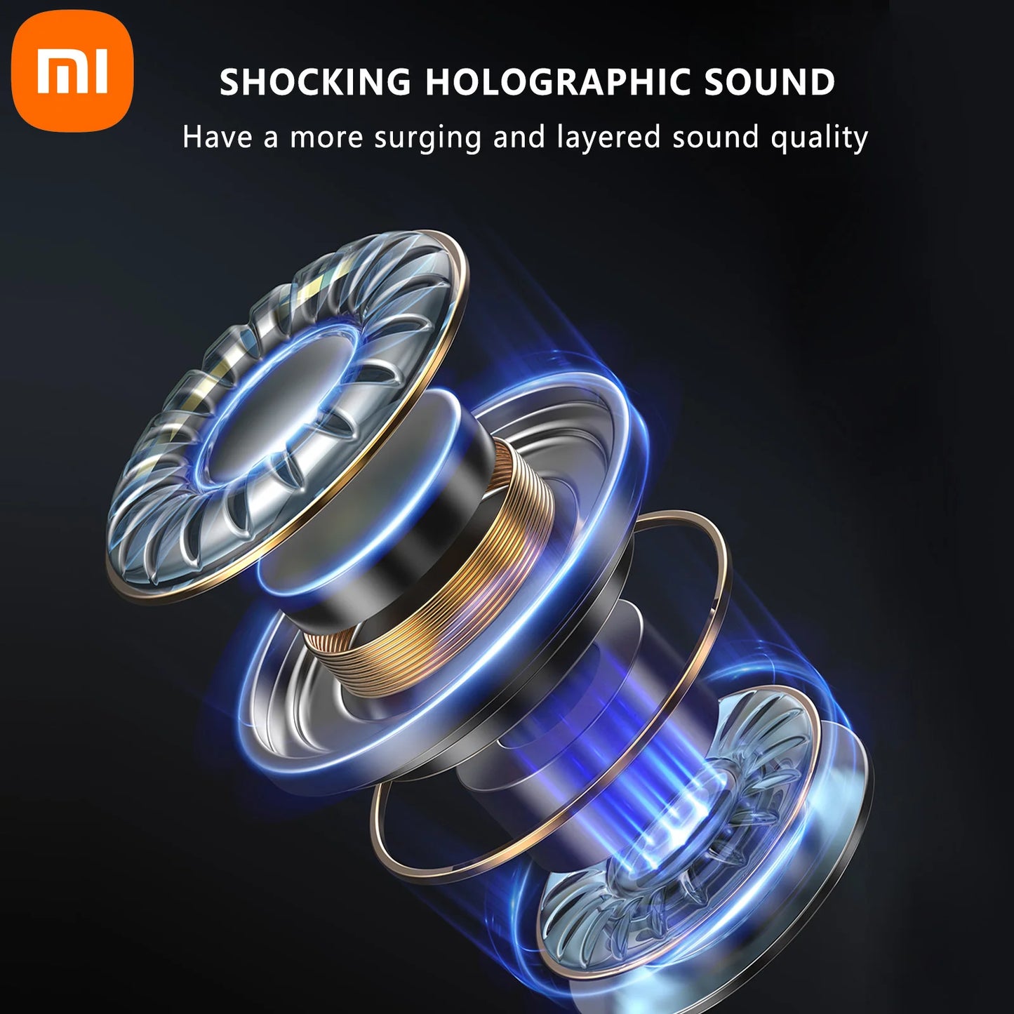 Xiaomi AP05 True Wireless Earbuds - HiFi Stereo Sound, Bluetooth 5.3, Sport-Ready with Mic for Android & iOS