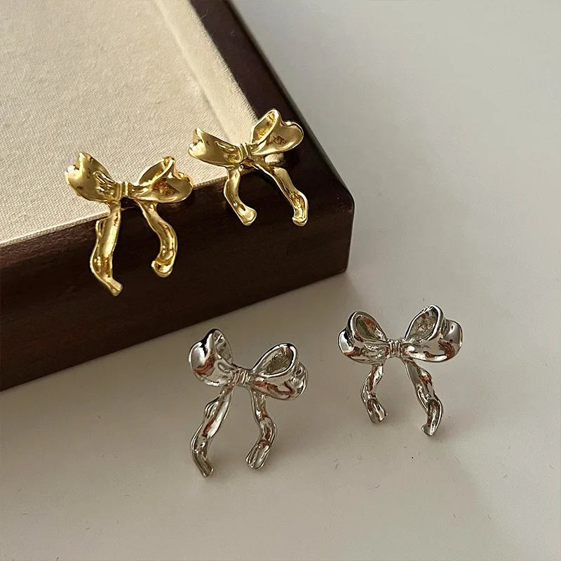 Chic Bow Knot Earrings - Elegant & Playful Jewelry Gifts for Women | Dropshipping