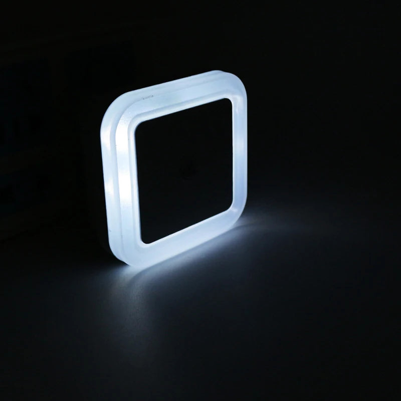 Wireless LED Night Light - Sensor-Activated EU Plug for Kids' Room & Bedroom Decor