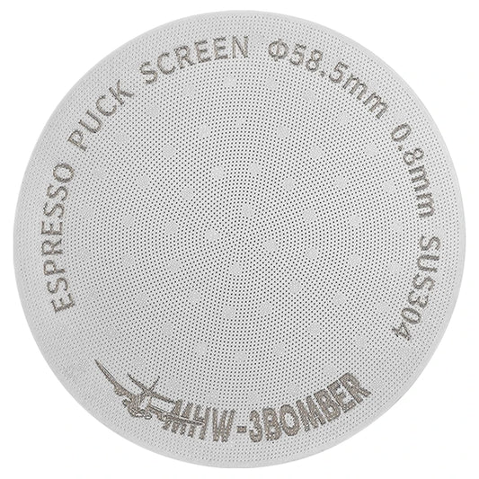 Double Layer Espresso Puck Screen - Reusable Metal Filter for Portafilter (51/53/58.5mm)