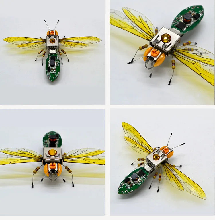 STEM DIY Robotic Insects - Fun, Non-Soldered Science Kit for School Competitions