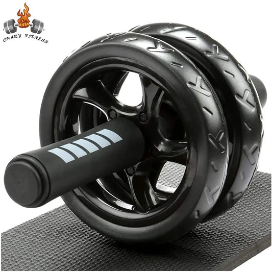 Silent AB Roller Wheel - Ultimate Home Gym Ab Cruncher for Strength Workouts