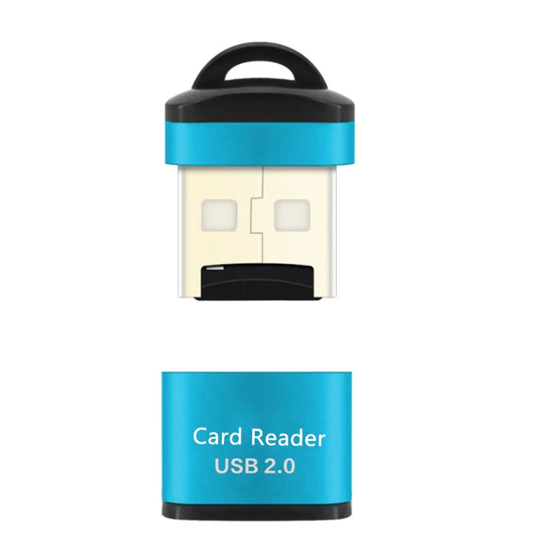 High-Speed USB 2.0 Micro SD/TF Card Reader - Mini Mobile & Laptop Adapter