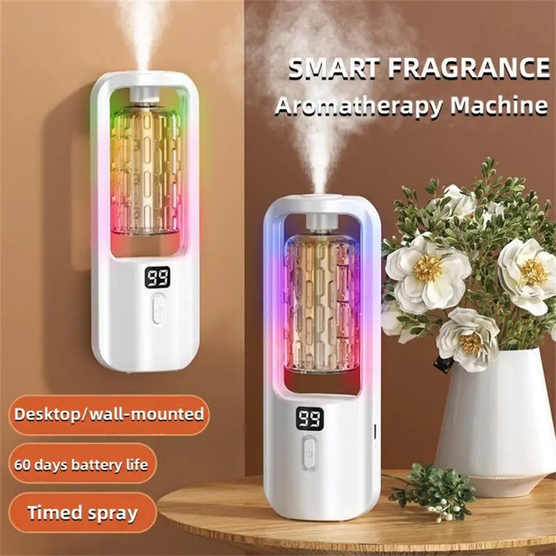 5gear Aroma Diffuser: Essential Oil Air Freshener with Colorful Lights for Home & Office