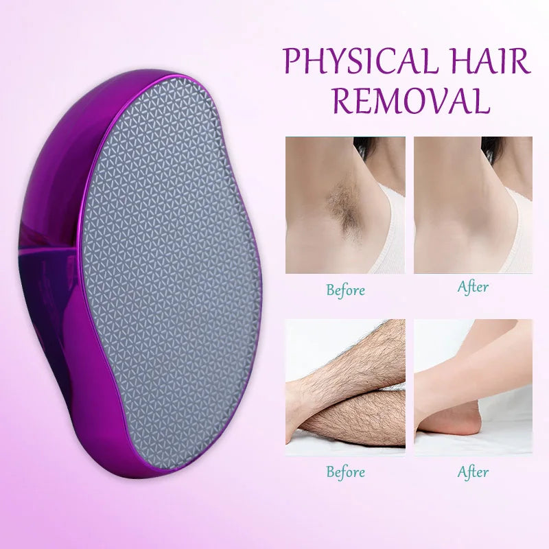 Painless Hair Removal Glass Grinder - Women's Beauty Epilator