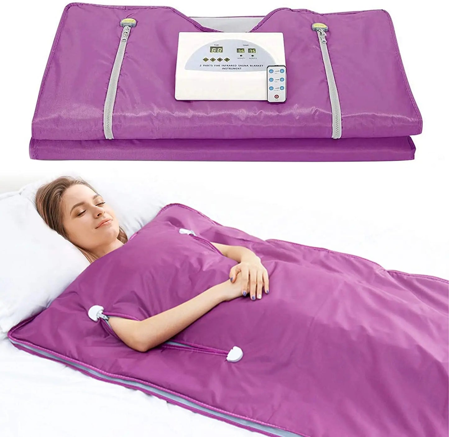 Waterproof Electric Sauna Blanket - Home Spa Heating Therapy