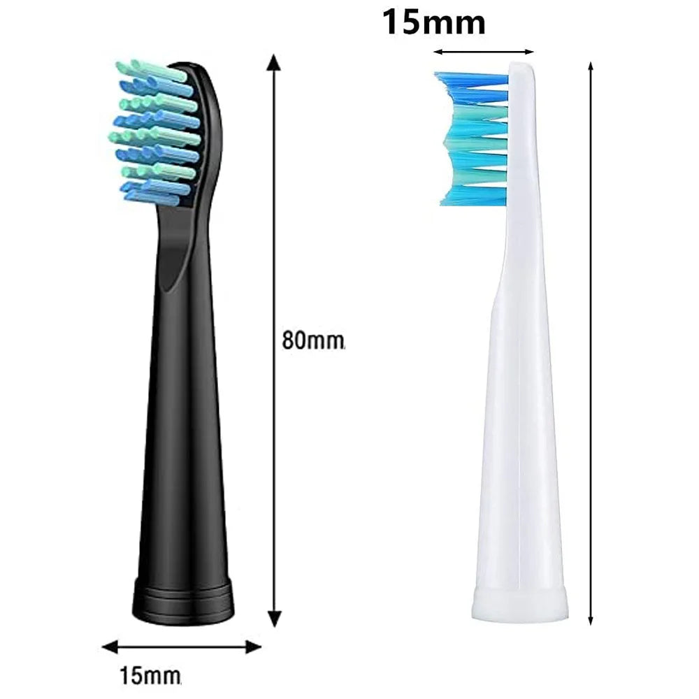 Seago & Fairywill Electric Toothbrush Replacement Heads - 4/8/12/16 Pack - DuPont Bristles for a Sparkling Clean