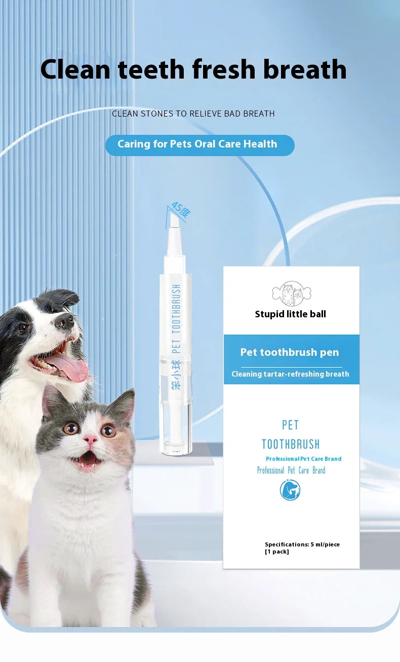 Easy Cat Toothbrush Set - Fresh Breath & Clean Teeth