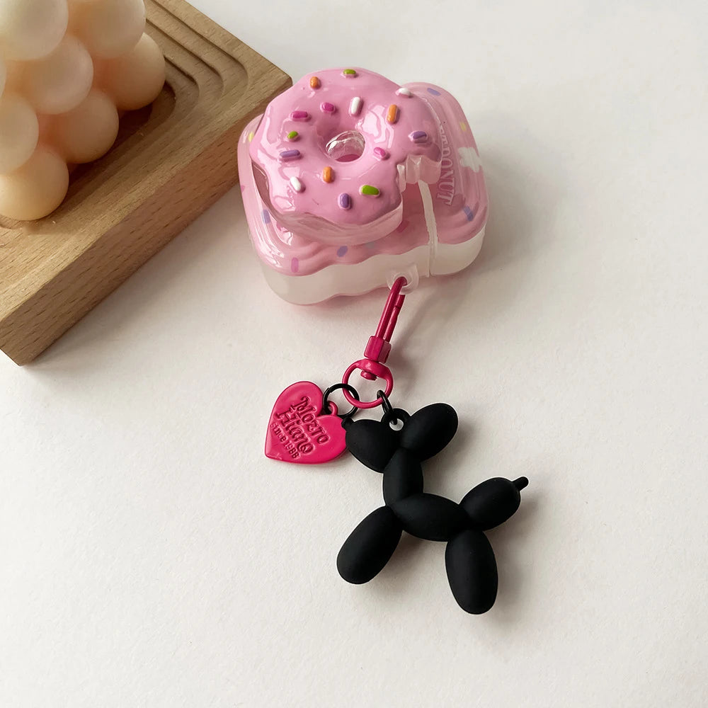 Adorable Acrylic Balloon Dog Keychains - Y2K Style Bag & Car Accessories for Women