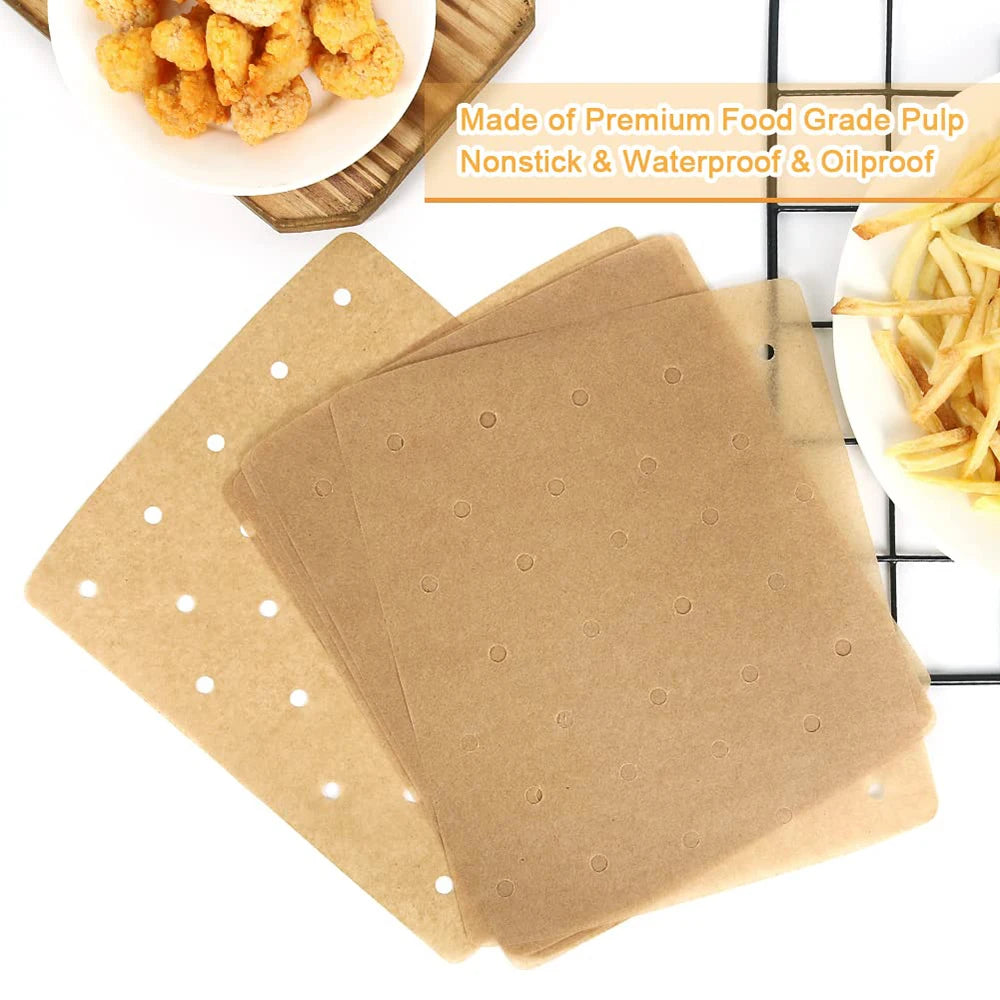 Ninja Foodi Air Fryer Disposable Liners - Non-Stick BBQ & Baking Mats