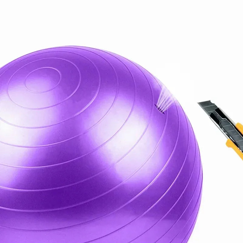 45cm Anti-Burst PVC Yoga Ball - Home Gym & Pilates Fitness Equipment