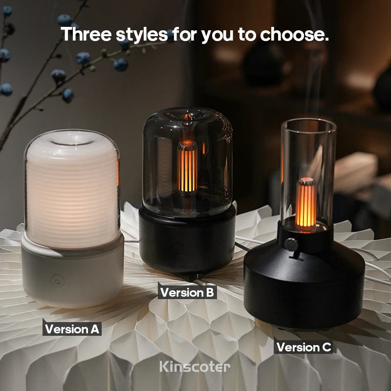 KINSCOTER USB Aromatherapy Diffuser - Mini Ultrasonic Humidifier for Bedroom