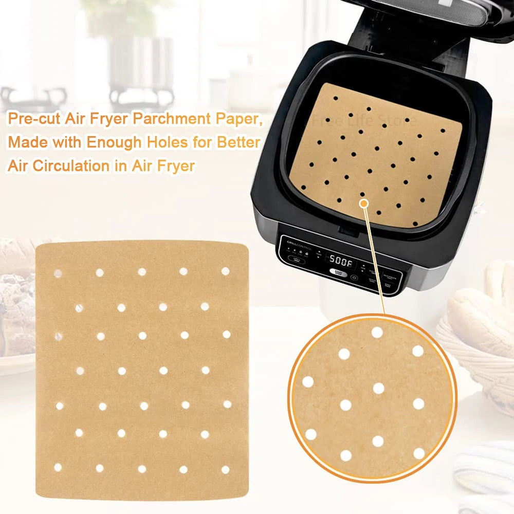 Ninja Foodi Air Fryer Disposable Liners - Non-Stick BBQ & Baking Mats