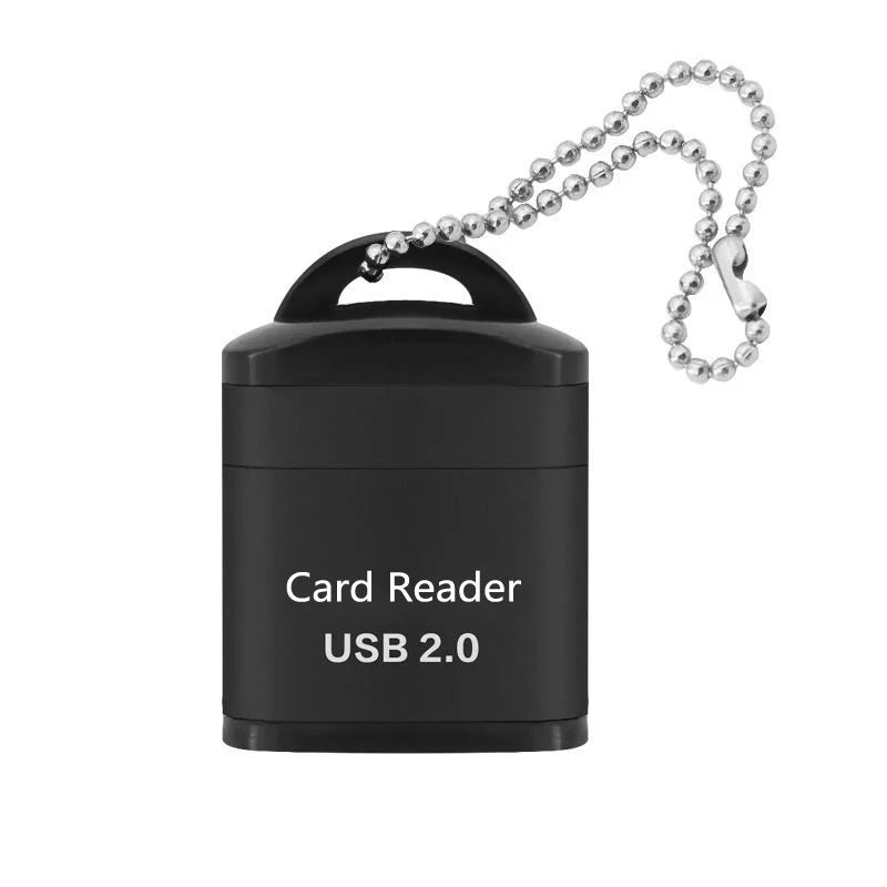 High-Speed USB 2.0 Micro SD/TF Card Reader - Mini Mobile & Laptop Adapter