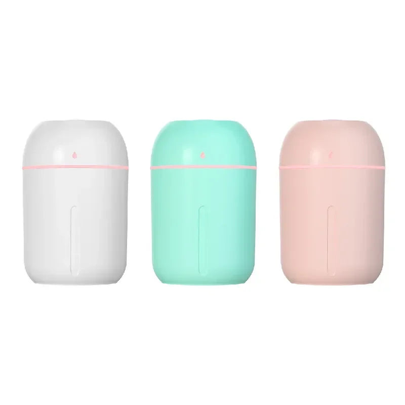 USB Ultrasonic Aroma Diffuser - 330ML Quiet Essential Oil Humidifier for Home