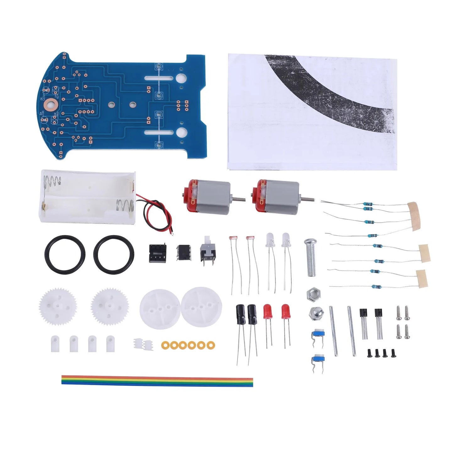 DIY Smart Car Electronics Kit - Line Following Robot for STEM Students